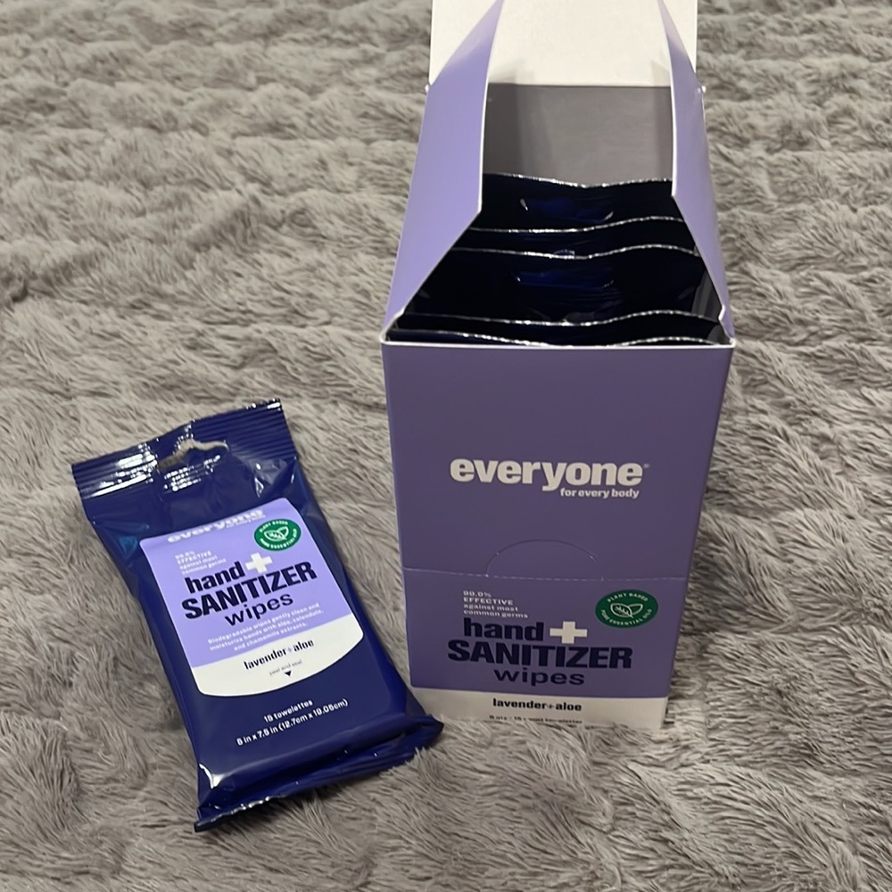 Eco-Friendly Hand Sanitizer Wipes, Box Of 6 Packets, Same Day Ship 💁🏾‍♀️🙌🏾
